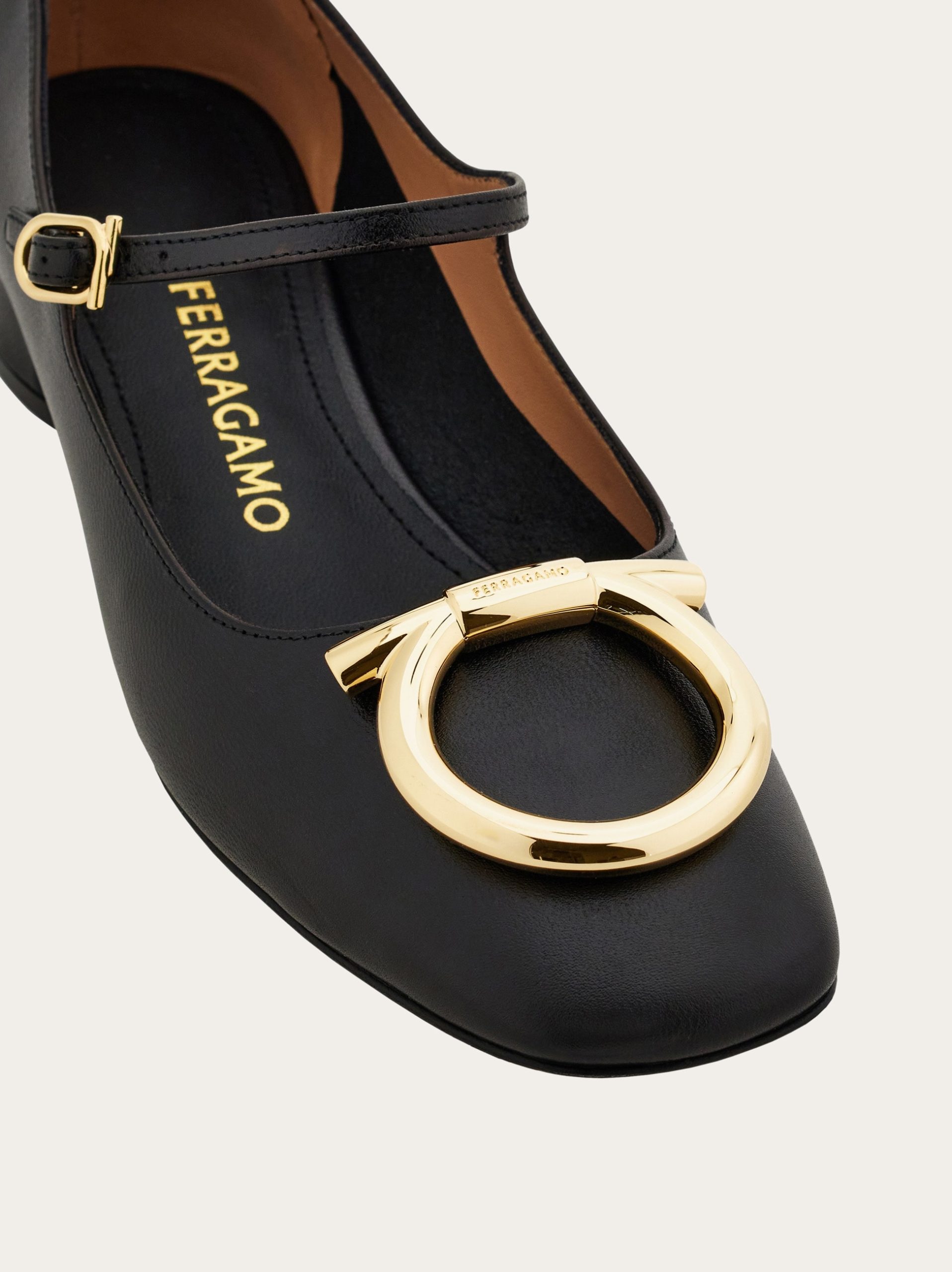 Ferragamo Maxi Gancini Mary Jane - Image 4